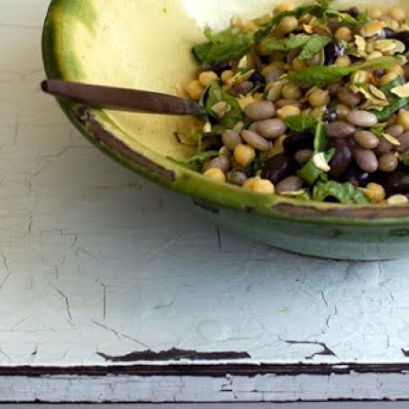 Honey Balsamic Bean Salad