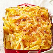 Three-Cheese Baked Mac
