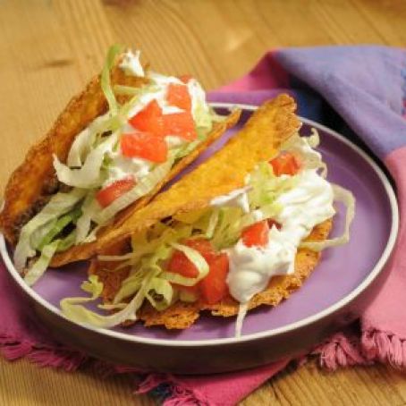 Cheddar Cheese Taco Shells
