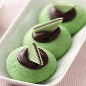 Chocolate-Mint Thumbprints