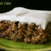 Pineapple Zucchini Cake with Cream Cheese Frosting
