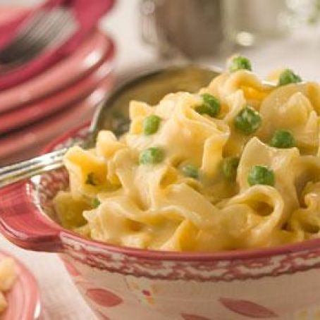 Noodles, Peas 'n' Cheese
