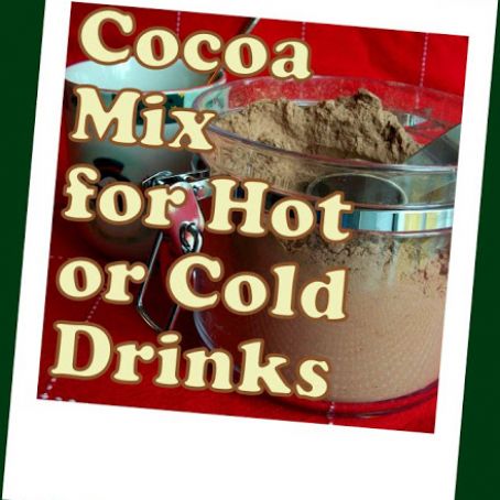 Cocoa Mix for Hot or Cold Drinks