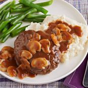 Garlic-Mushroom Salisbury Steak