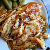 SLOW COOKER BROWN SUGAR & GARLIC CHICKEN