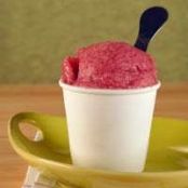 Red Wine and Pear Sorbet