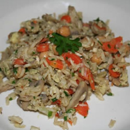 Home-Style Brown Rice Pilaf