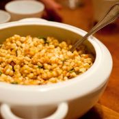 Caramelized Corn With Fresh Mint