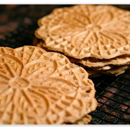 Chocolate Pizzelles