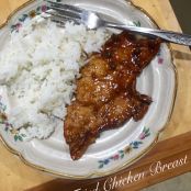 Glazed Pan-Fried Orange Chicken