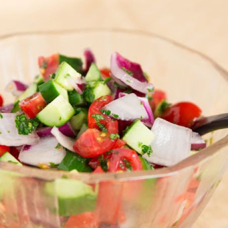 Tomato-Cucumber Salad