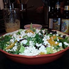 Orange Ale Vinaigrette & Arugula Salad