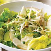 Asian Chicken Salad with Wasabi Dressing