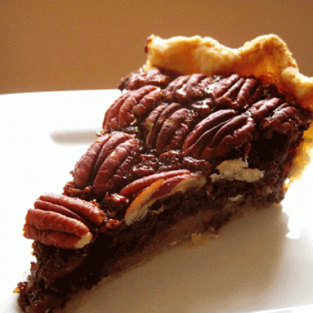 Chocolate Pecan Pie (by Paula Deen)