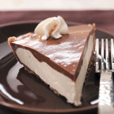 Makeover Chocolate Eggnog Pie Recipe