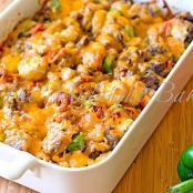 Twisted Tater Tot Casserole