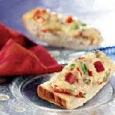 Mushroom Mozzarella Bruschetta