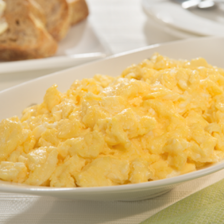Cheesy Scrambled Eggs