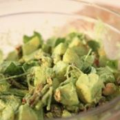 Green Goddess Potato Salad with Watercress, Walnuts and Bacon