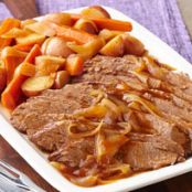 Slow-Cooker Barbecue Beef Brisket