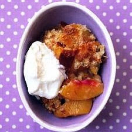 Peach Brown Betty