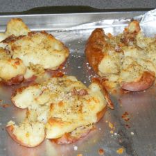 Hot Smashed Potatoes