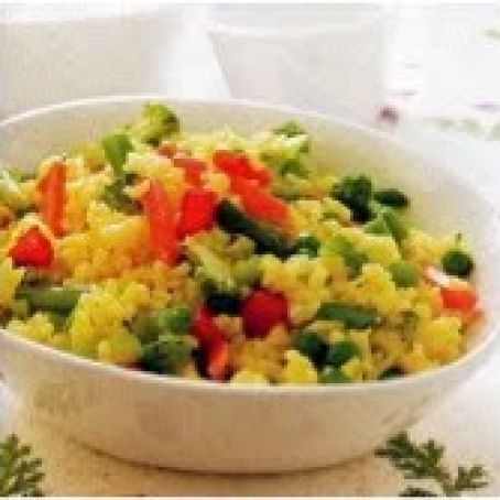 Arroz Vegetariano al Azafran