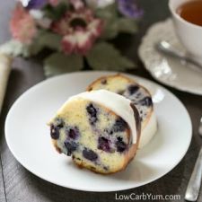 Lemon Blueberry Pound Cake Recipe - Gluten Free