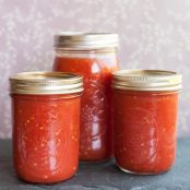 Tomato Sauce from Fresh Tomatoes