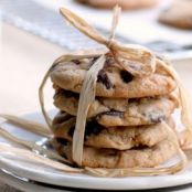 Almond Butter Chocolate Chip Cookies