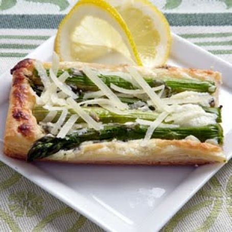 Asparagus & Parmesan Cream Pastry