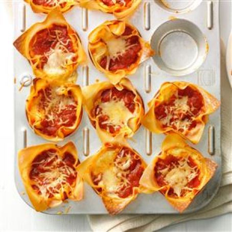 Muffin Tin Lasagnas Recipe
