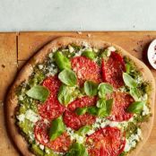 Broccoli Pesto Pizza