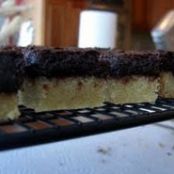 Brownie Squares with a Butter Cookie Base