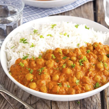 Easy Chickpea Tikka Masala         