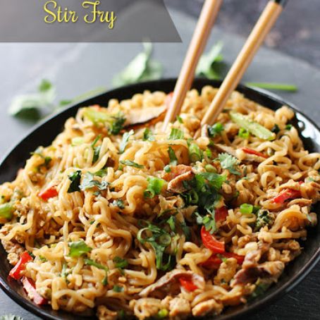 Ramen Noodle Stir Fry