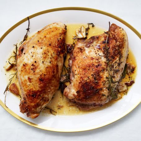 Butter-Roasted Turkey Breasts