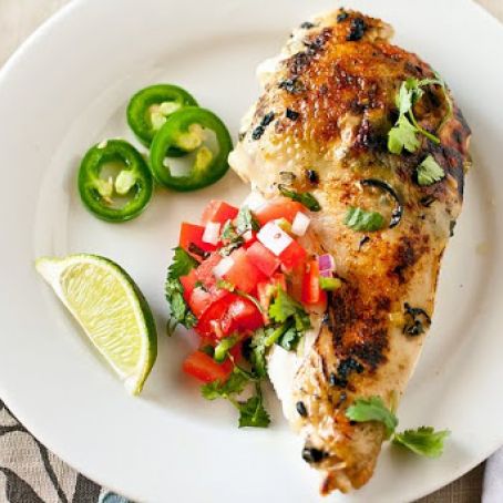 Jalapeno Lime Roasted Chicken