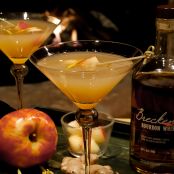Bourbon Apple Ginger Martini