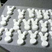 Lemon Marshmallow Bunny Cake (Easter) - Step 2