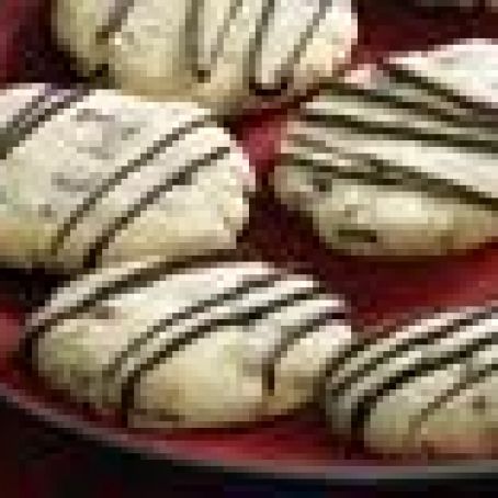Cherry Chocolate Shortbread Cookies