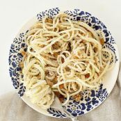 Kohlrabi Spaghetti alla Foriana