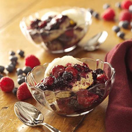 Slow-Cooker Berry Cobbler Recipe