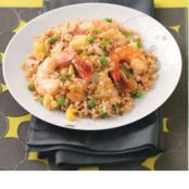 Shrimp and Pineapple Fried Rice