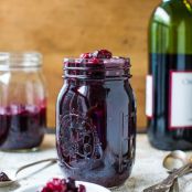 Cabernet Cranberry and Blueberry Sauce
