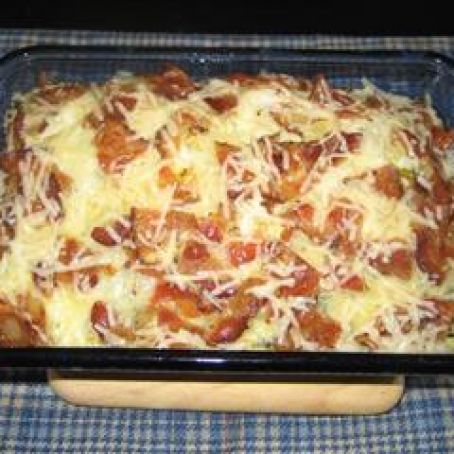Low Carb Spinach Bacon Egg Bake Recipe
