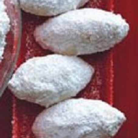 Pistachio & Cherry Mexican Wedding Cookies