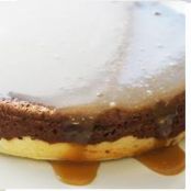 Chocolate-Sticky Toffee Pudding Cheesecake