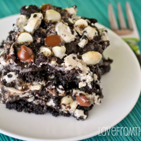 Cookies & Cream Magic Cookie Bars