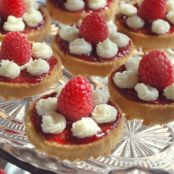 Raspberry & White Chocolate Shortbread Lovelies